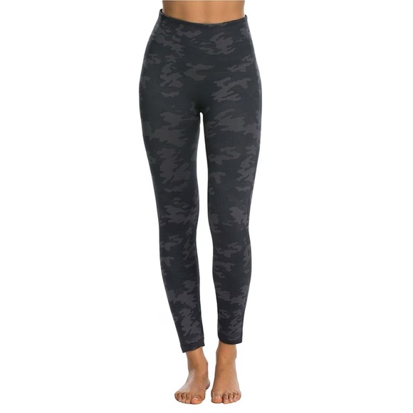 SPANX Pants - SPANX | NWT Look At Me Now Leggings Black Camo
